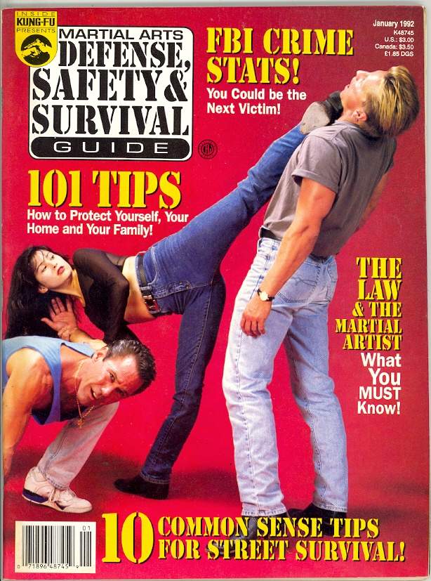 01/92 Martial Arts Defense Safety & Survival Guide